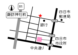 香久屋　地図