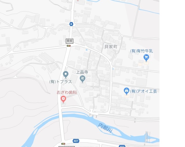 上品寺地図