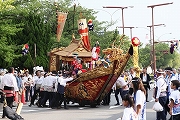 大四日市まつり　南納屋町鯨船明神丸