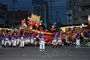 大四日市まつり　富田鯨船北島組神社丸