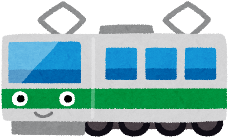 電車のイラスト