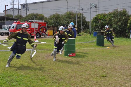 塩浜分団訓練