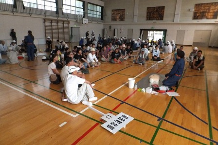 日永地区防災訓練2