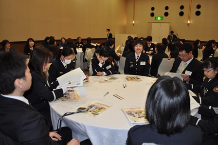 青年女性消防団員研修会