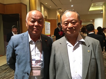 団長と日本消防協会秋元会長