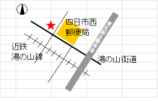 トヨタカローラ三重　四日市桜店　地図