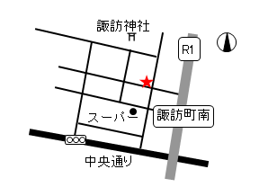 水谷仏具店　地図