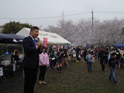 川島地区さくら祭写真