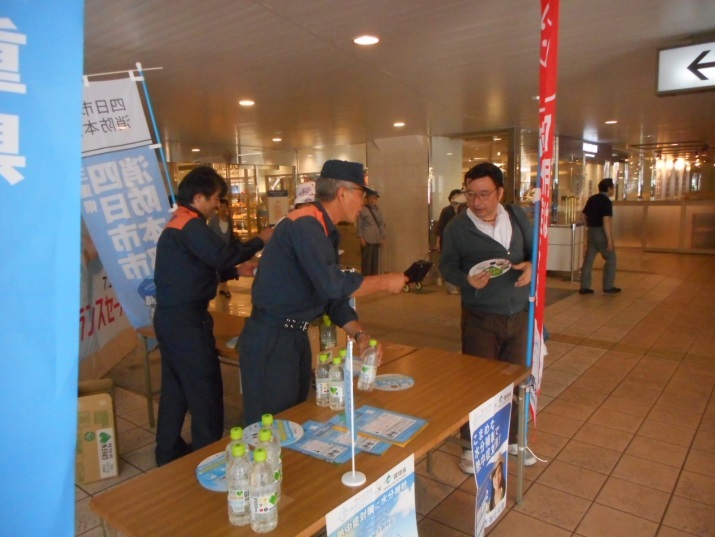 昨年の出陣式イベントの様子１