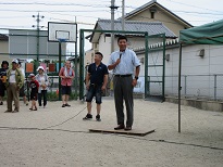 学童保育所夏祭り写真