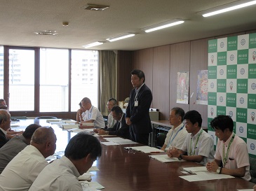 三重県建設労働組合四日市支部要請懇談会画像