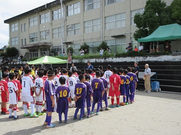 少年サッカー大会画像