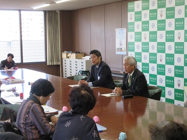 四日市消費者協会との行政懇談会