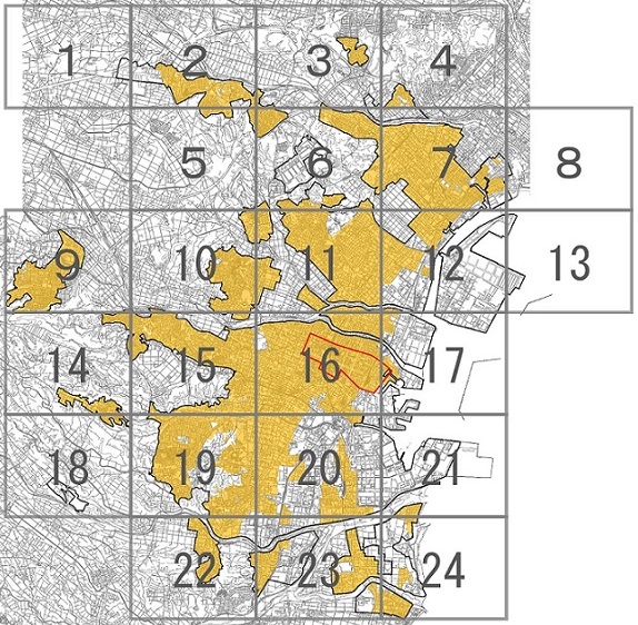 誘導区域図１０００分の１