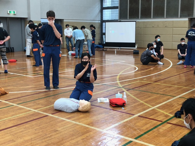 各班で指導する様子１