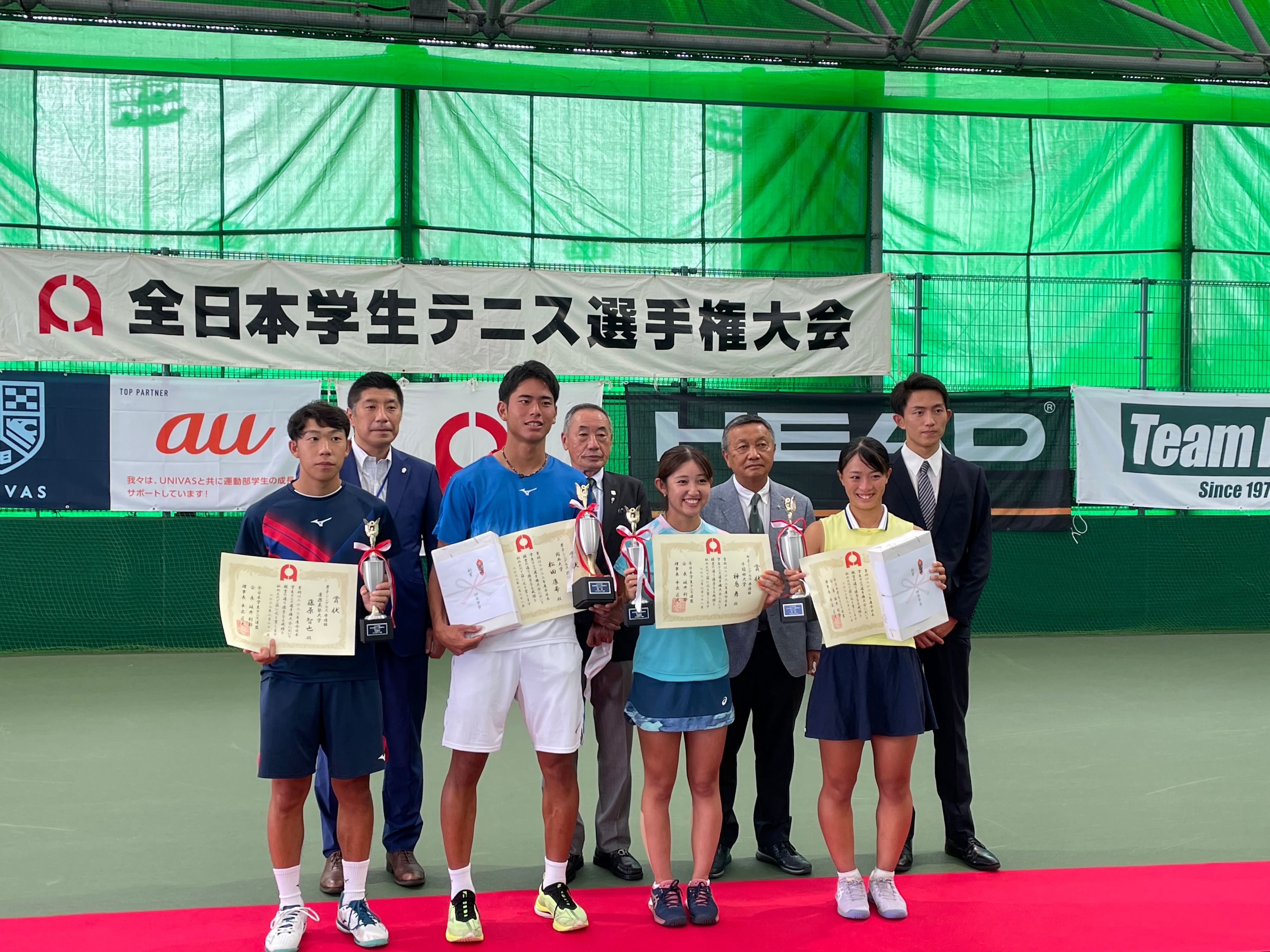 0821　全日本学生テニス選手権大会