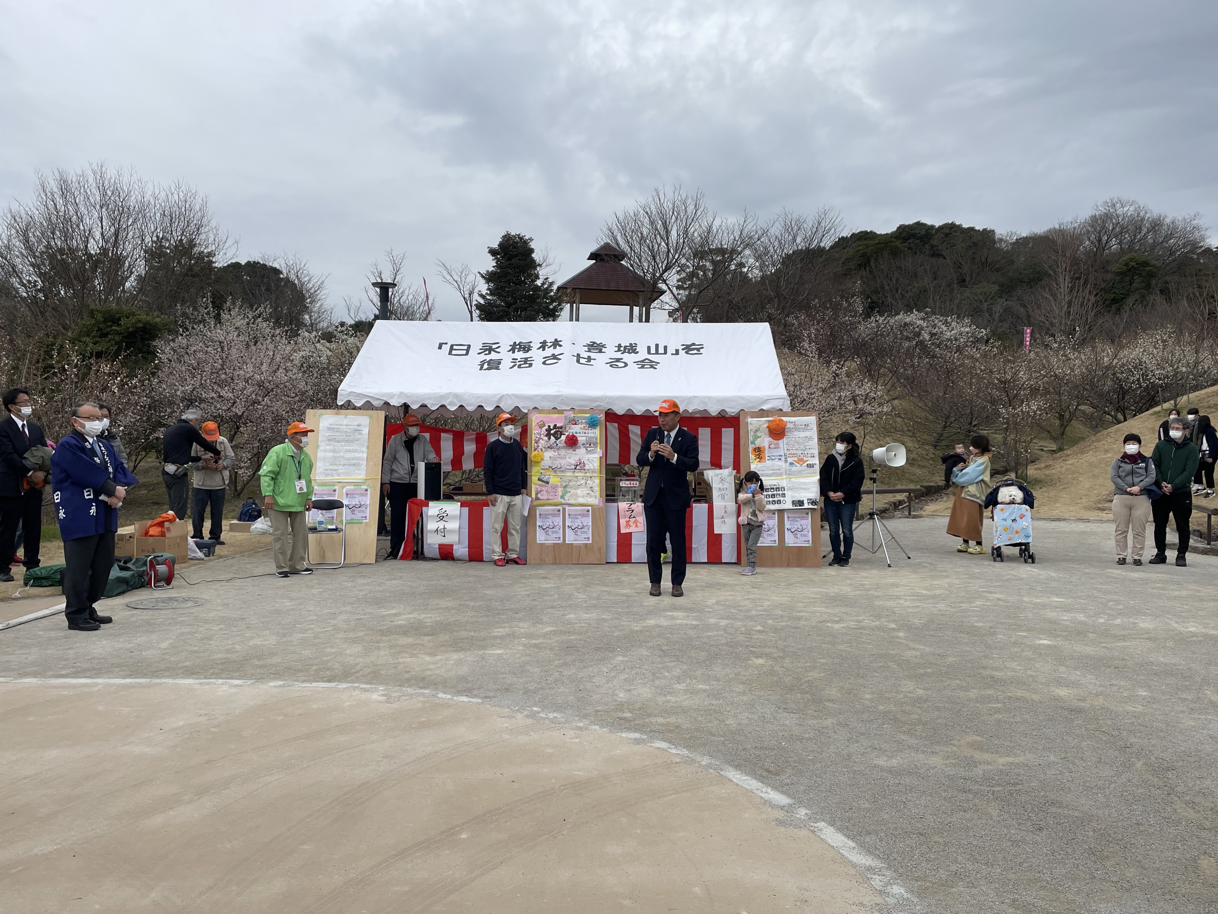 20230305　日永梅林復活梅まつり