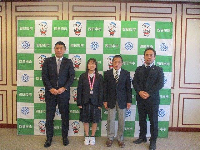 20240130　東京都知事杯・全国中学選抜Ｕ１５レスリング選手権大会出場選手表敬訪問