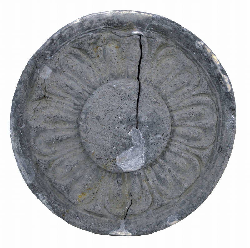 軒丸瓦：智積廃寺出土