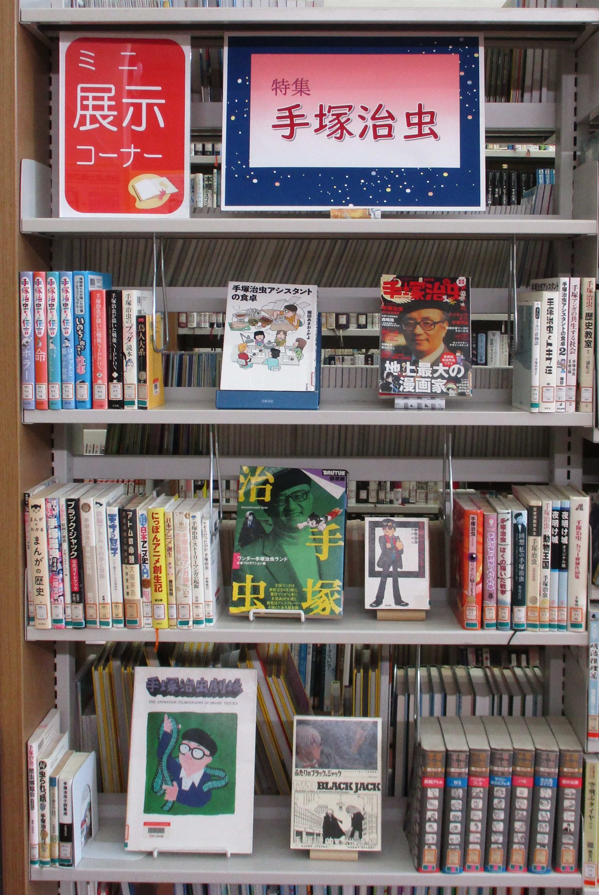 展示の様子です。
