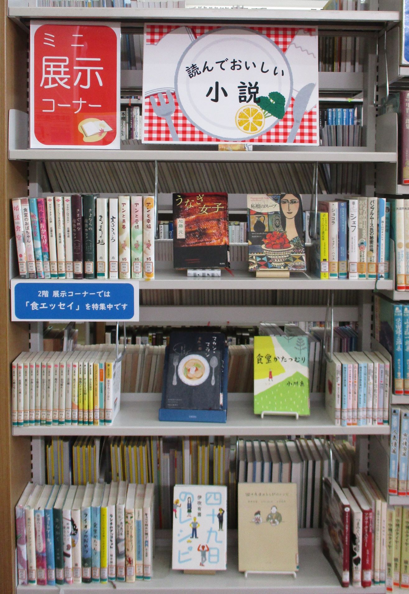 展示の様子です。